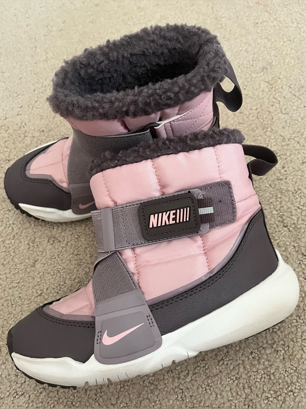 NIKE girls boots 12C
